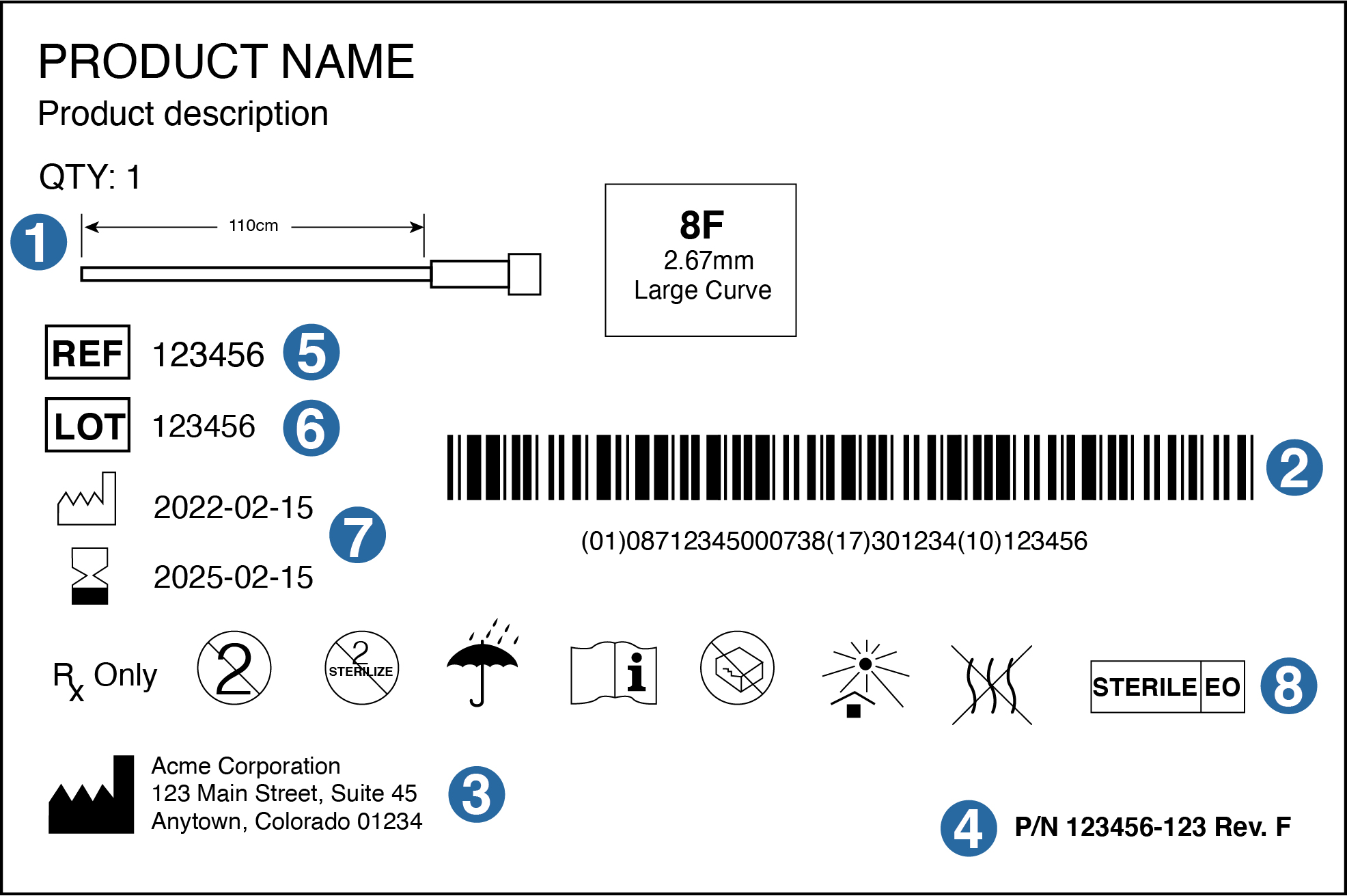 MDO Label Sample